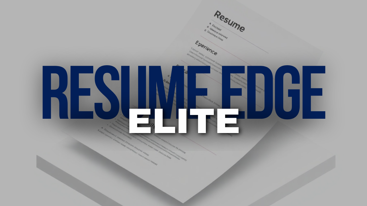 ResumeEdge ELITE🗲